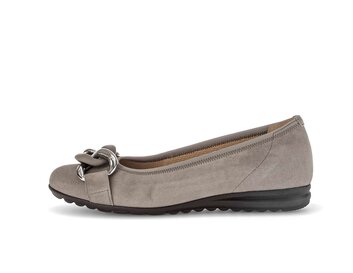 Sportliche Ballerina grau