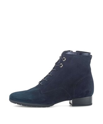 Stivaletto stringato blu