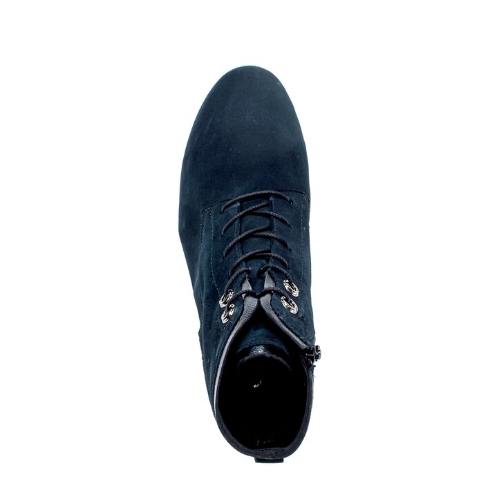 Schnürstiefelette blau #5