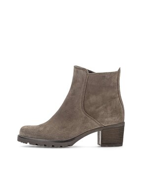 Bottine plateau marron