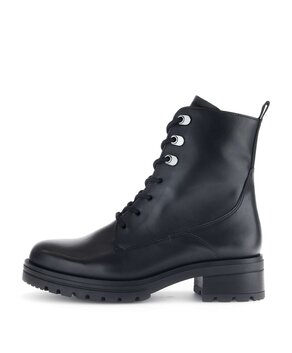 Schnürstiefelette schwarz
