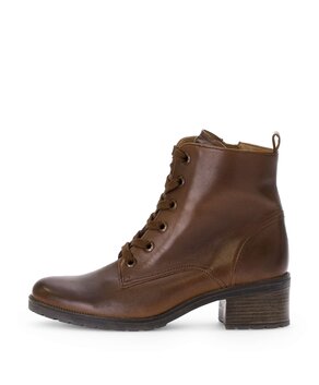 Stivaletto stringato marrone