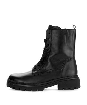 Schnürstiefelette schwarz