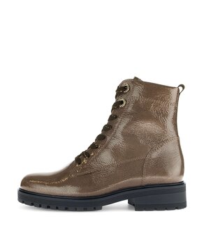 Stivaletto stringato marrone