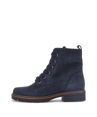 Stivaletto stringato blu