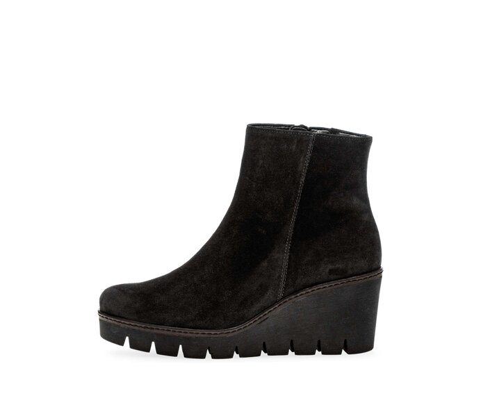 Plateau Stiefelette schwarz #0