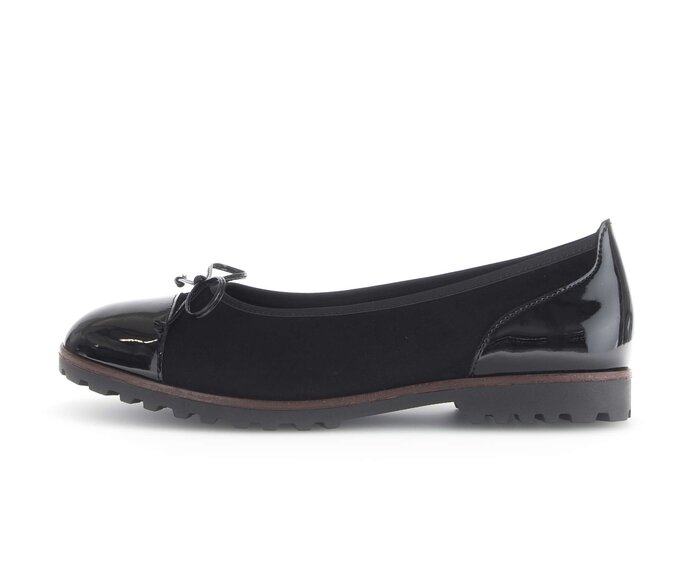 Sportliche Ballerina schwarz #0