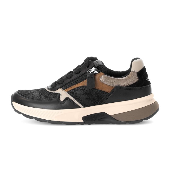 Lage sneaker zwart #0