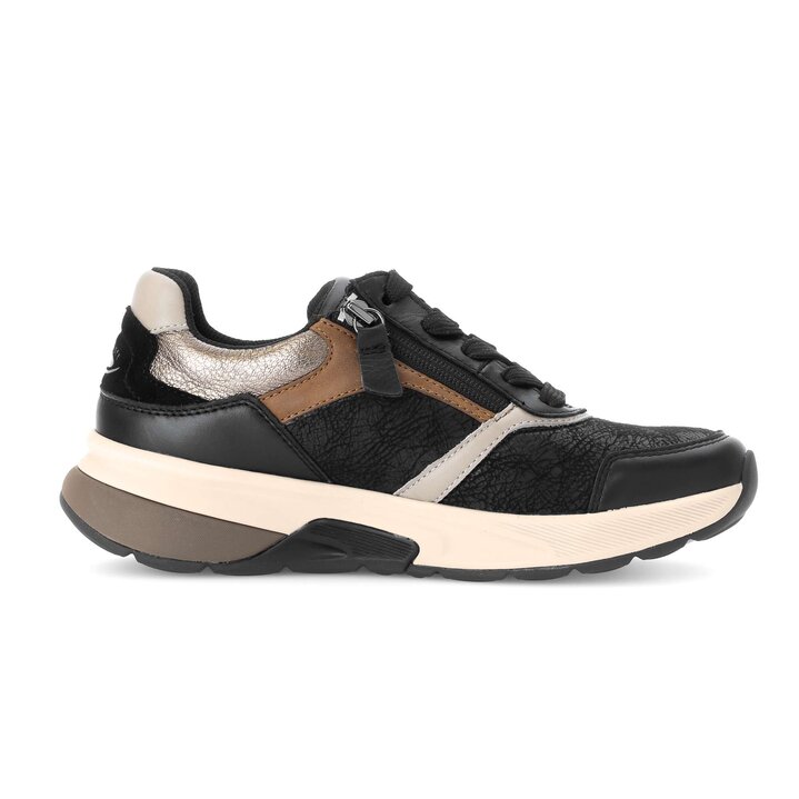 Lage sneaker zwart #1