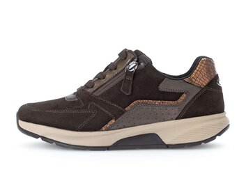 Sneaker low braun