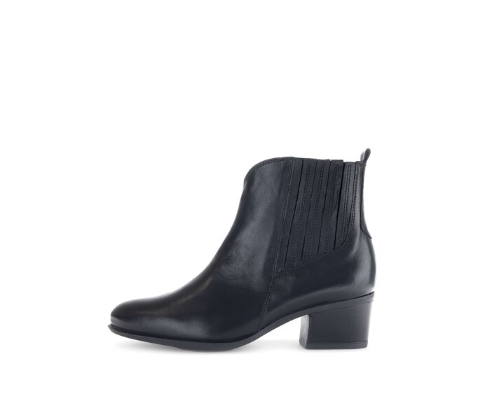Elegante Stiefelette schwarz #0