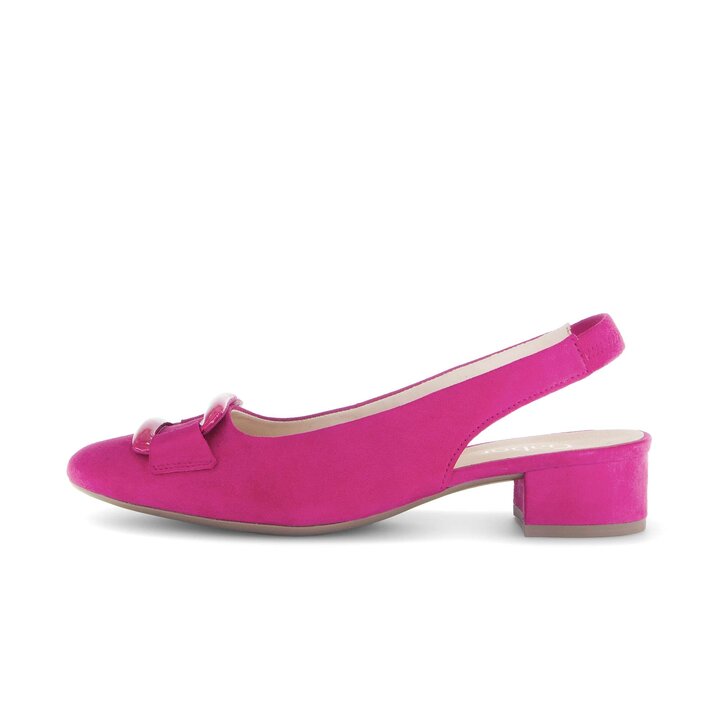 Escarpins à bride arrière fuchsia #0