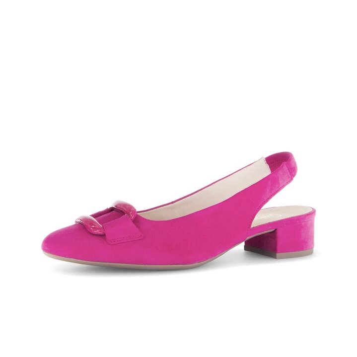 Escarpins à bride arrière fuchsia #2