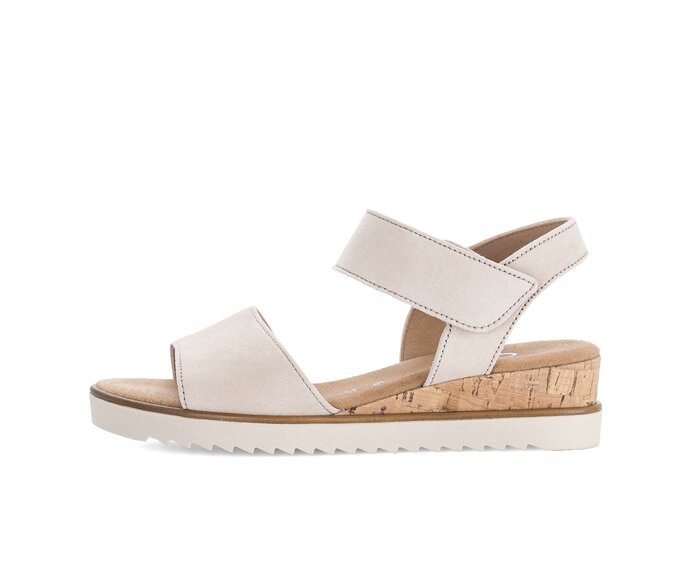 Riemchensandale beige #0