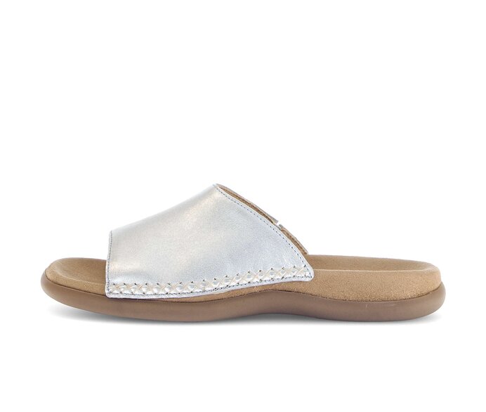 Pantolette silber #0