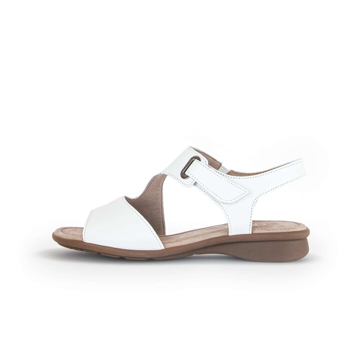 Sandal met riempjes wit #0