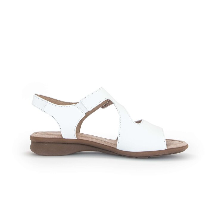 Sandal met riempjes wit #1