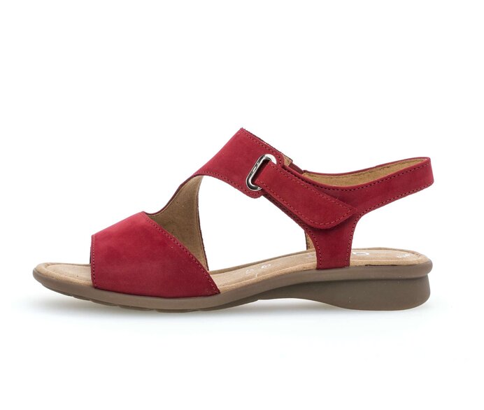 Riemchensandale rot #0