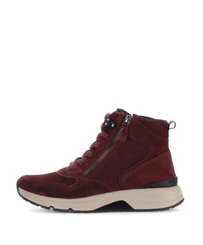 Sneaker high röd