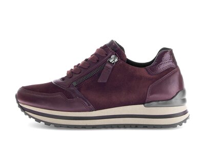 Sneakers basse rosso