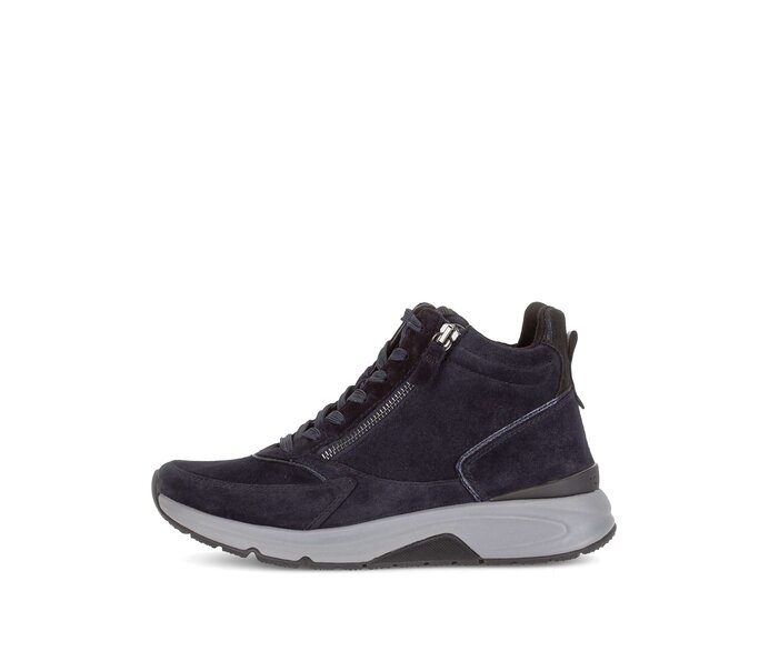 Sportliche Stiefelette blau #0
