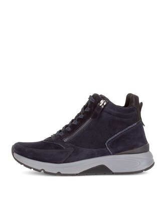 Sportliche Stiefelette blau