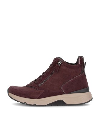 Sportliche Stiefelette rot