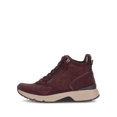 Sportliche Stiefelette rot