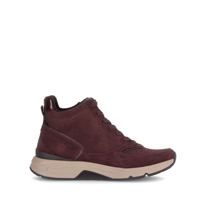 Sportliche Stiefelette rot #1