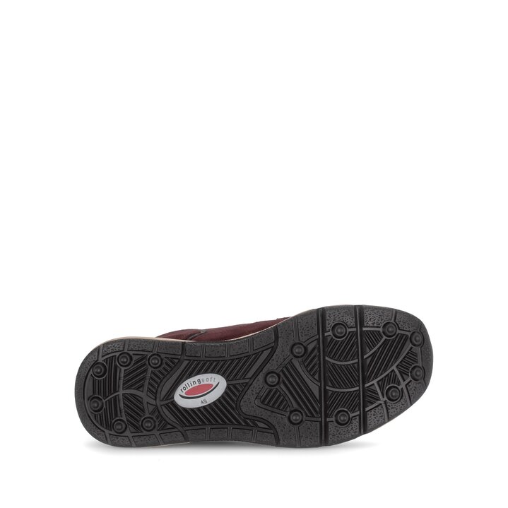 Sportliche Stiefelette rot #4