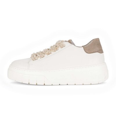 Sneaker low creme