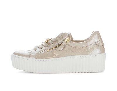 Sneaker low beige