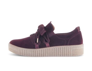 Sneaker low röd