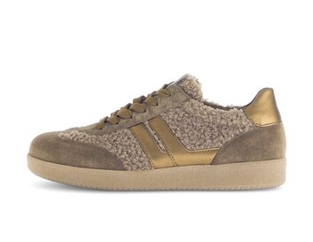 Sneaker low braun