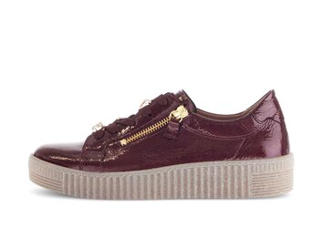 Sneakers basse rosso