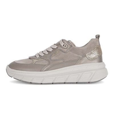 Lage sneaker beige