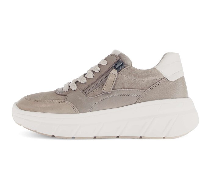 Lage sneaker beige #0