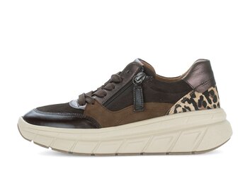 Basket basse marron