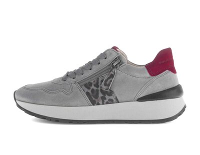 Sneakers basse grigio
