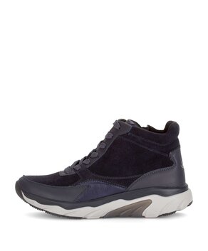 Hoge sneaker blauw