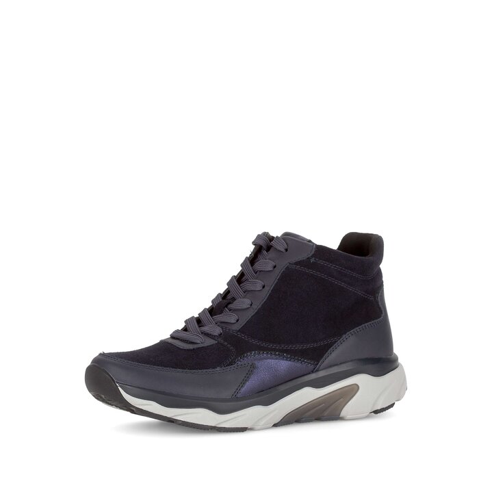 Sneaker high blau #2