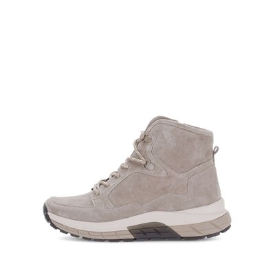 Sporty boot beige