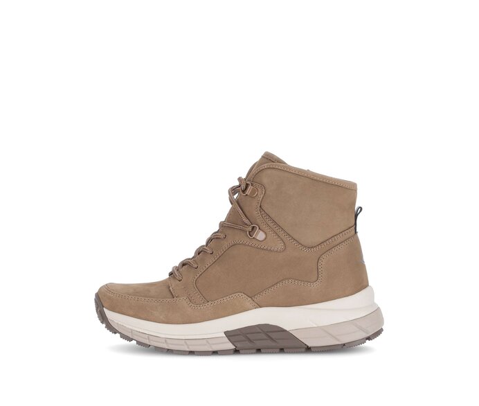 Sportliche Stiefelette braun #0