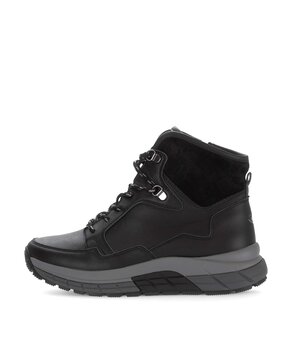 Sportliche Stiefelette schwarz