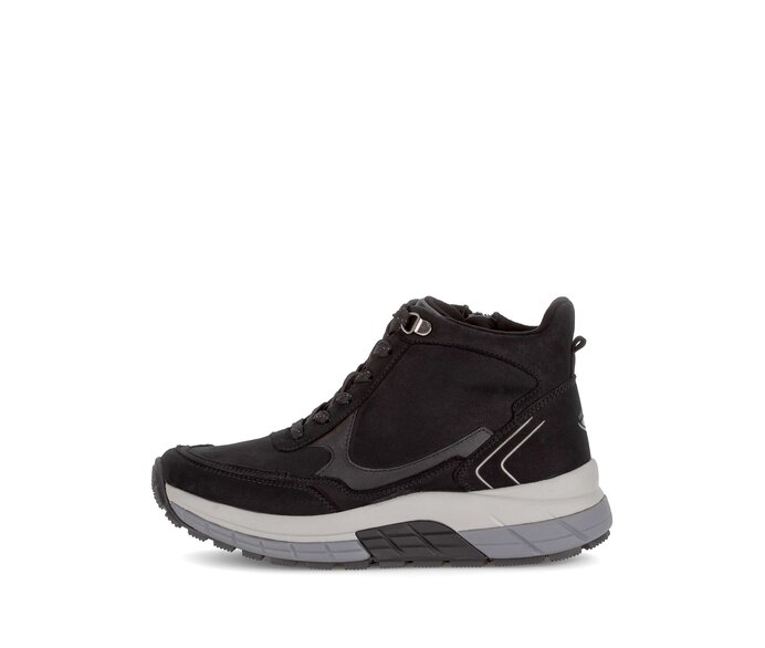 Sportliche Stiefelette schwarz #0