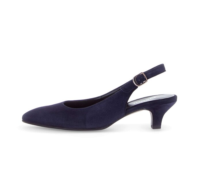 Sling-back blauw #0