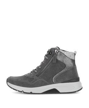 Sneaker high grau