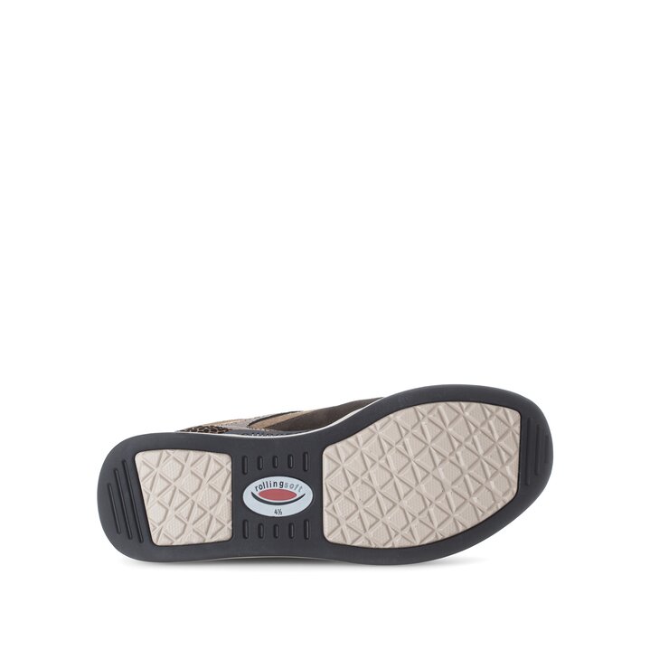 Lage sneaker bruin #4