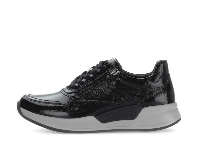 Lage sneaker zwart #0