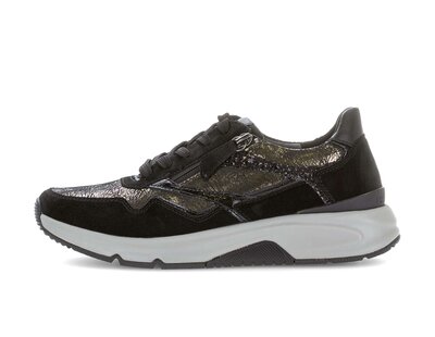 Sneakers basse bronzo